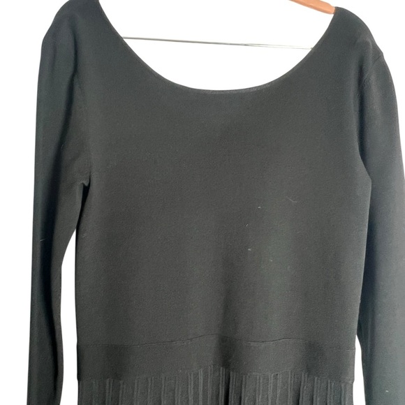 Tory Burch Black Long Sleeve Dress - Picture 2 of 6